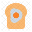 Bread Sandwich Egg Icon