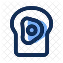 Bread Sandwich Egg Icon