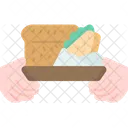 Bread Sandwich Snack Icon
