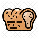 Bread Food Loaf 아이콘