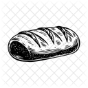 Bread Loaf Brioche Sourdough Icon