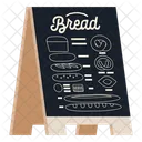 Bread Menu Bakery List Bakery Menu Icon