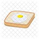 Yolk Omelette Break Icon