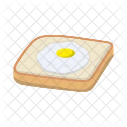 Bread Omelette  Icon