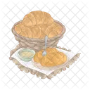 Bread Picnic Food Icon