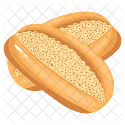 Bread Pide  Icon