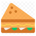 Bread Sandwich Fast Food Junk Food Icon