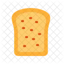 Bread Slice Bread Butter Icon