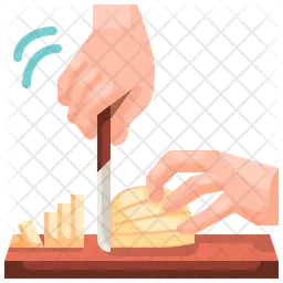 Bread Slice Cut  Icon