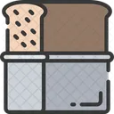 Bread Tin Storage Baked Icon