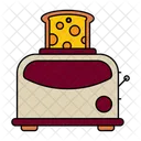 Toaster Bread Slice Icon
