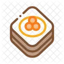 Bread With Caviar  Icon