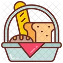 Breads Bun Dairy Product Icon