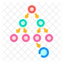 Breadth First Search Icon
