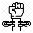 Break Freedom Hand Icon