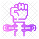 Break Freedom Hand Icon