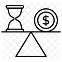 Break Even Point  Icon