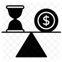 Break Even Point Icon