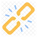 Break Link Connection Icon