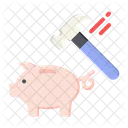 Break Saving Bad Investment Icon