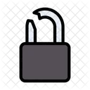 Lock Broken Security Icon