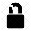 Lock Broken Security Icon
