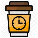 Break Coffe Clock Icon