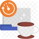 Break Time Break Coffee Icon