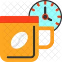 Break Time Relaxation Period Time Off Icon