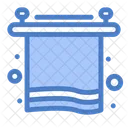 Bath Interior Towel Icon