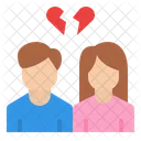 Break Up  Icon