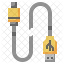 Break Usb Cable Cable Usb Plug Icon