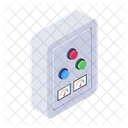 Changeover Breaker Control Buttons Breaker Panel Icon