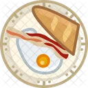Breakfast Dish Egg Icon
