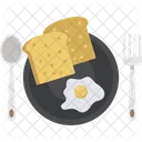 Dining Fork Plate Icon