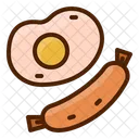Breakfast Food Egg Icon