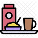 Breakfast Food And Restaurant Meal Icon