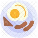 Breakfast Cooking Egg Icon