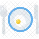 Breakfast Fried Egg Icon
