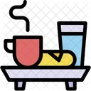 Breakfast Food And Restaurant Tea Cup Icon
