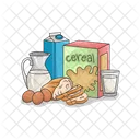 Breakfast Cereal Food Icon