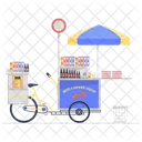 Breakfast Burrito Food Cart Food Stall Icône