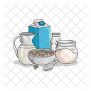 Breakfast Cereal Eating Snack Icon