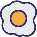 Breakfast Egg Fry Egg Dairy Food Icon