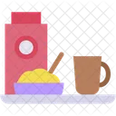 Breakfast Food And Restaurant Meal Icon