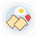 Breakfast Food Morning Icon
