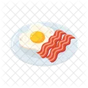 Breakfast plate  Icon