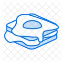 Breakfast sandwich  Icon