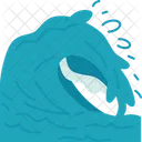 Breaking Wave Ocean Icon
