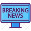Mbreaking News Breaking News Online News Icon